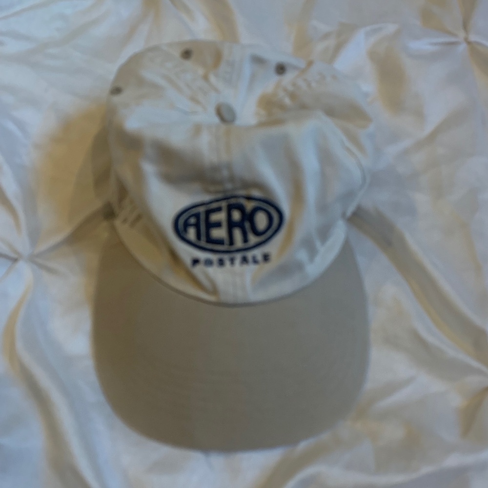 Aeropostale Tan/Blue Baseball Hat